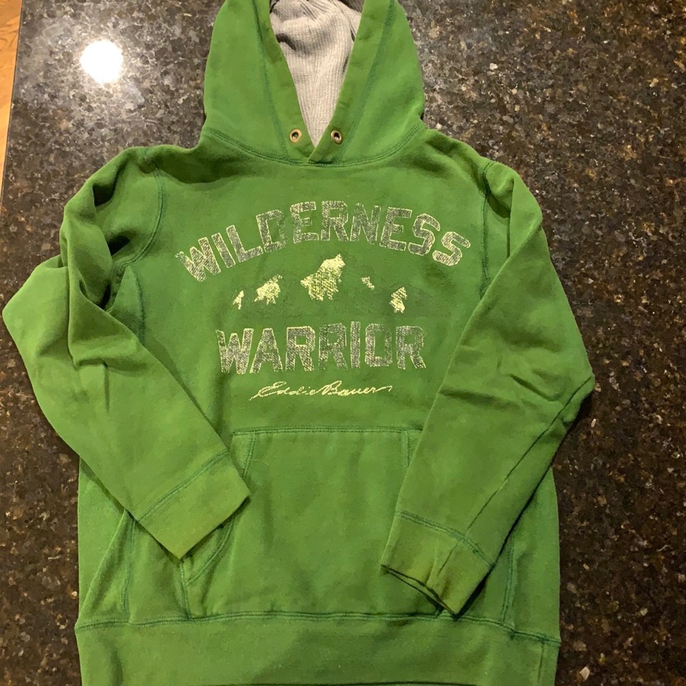 Green Eddie Bauer Sweatshirt, Youth 10